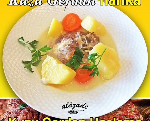 Alazade Restoran Kuzu Gerdan Haşlama Harika